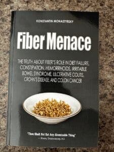 Book cover for Fiber Menace